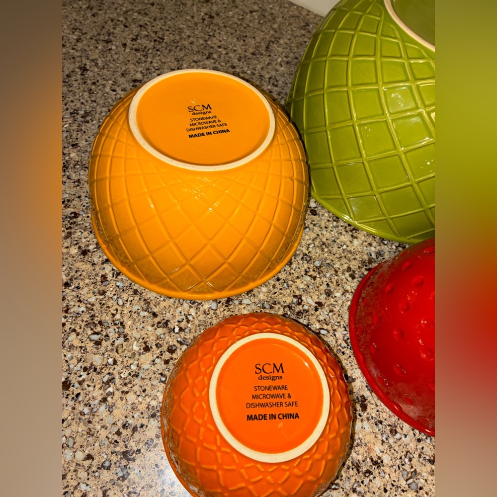 SCM Designs nesting bowls - cleaning for Spring. - Picture 10 of 12